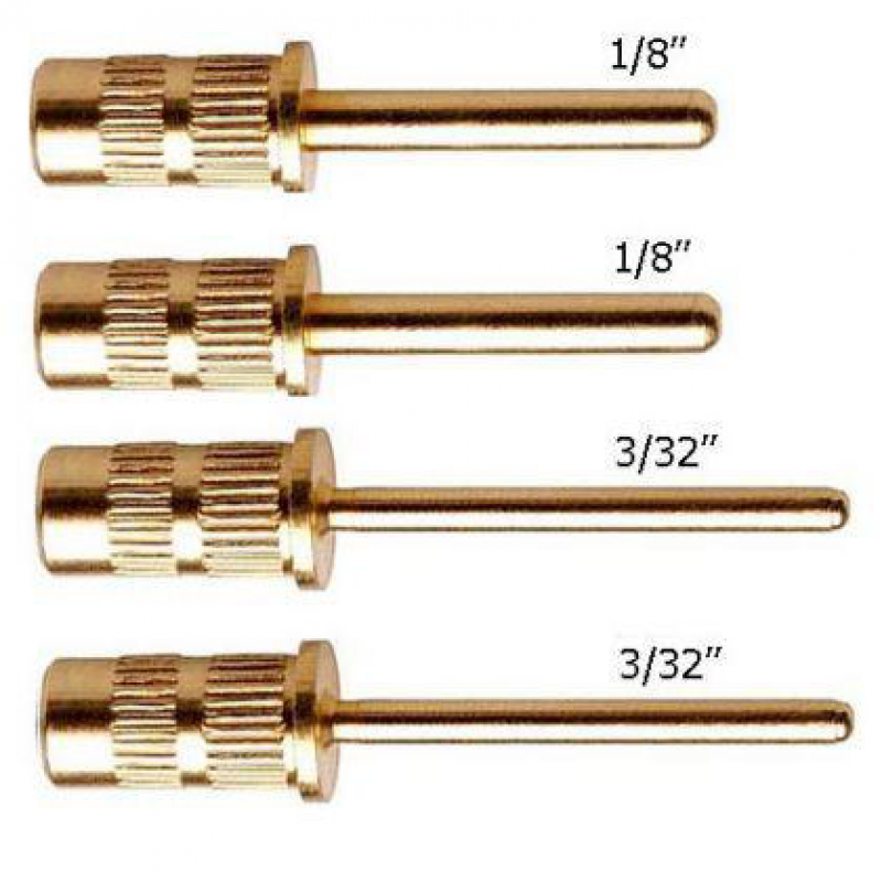 Cre8tion Metal Main Drill (Mandrel), Gold 3/32", 17111 BB KK1227 